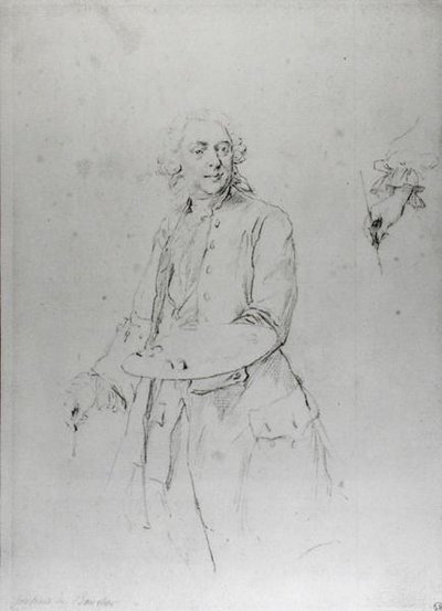 Francois Boucherin muotokuva (1703-70) tekijältä Alexander Roslin