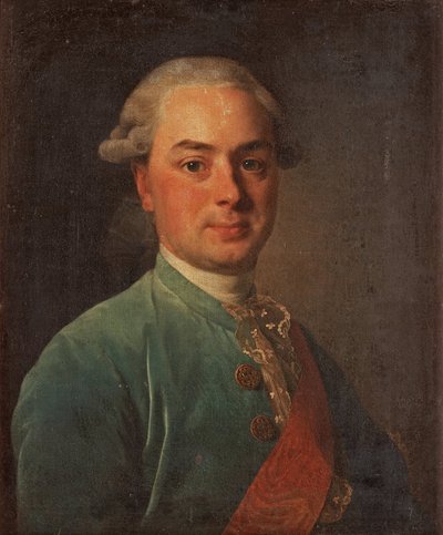 Muotokuva Gantista Ivan Ivanovitš Shunlovista 18-19, 18 tekijältä Alexander Roslin