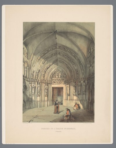 Bergportaal van Sint-Servaasbasiliek a Maastricht Porxo de l