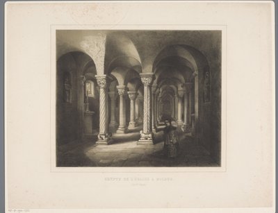 Rolducin luostarikirkon krypta Crypte de l