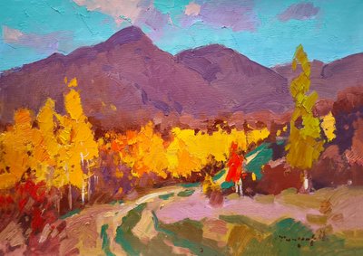 Syksyinen vuoristopolku tekijältä Alexander Shandor