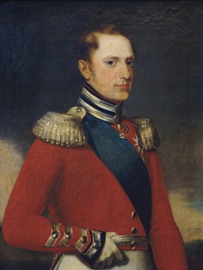 Keisari Nikolai I:n muotokuva, 1829 tekijältä Alexander Vasilyevich Polyakov