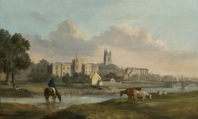 Cardiff lännestä (öljy kankaalle) tekijältä Alexander Wilson