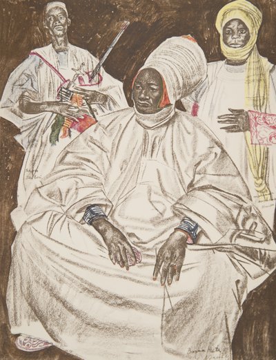 Barma Mata, Zinderin sulttaani, teoksesta Dessins et Peintures d