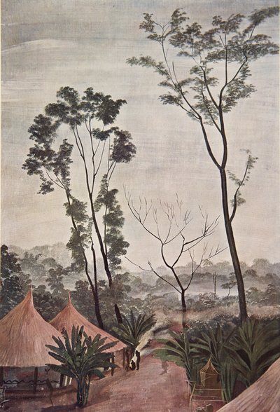 Un Village dans LOubangui - Chari, teoksesta Dessins et Peintures d
