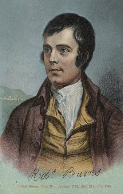 Robert Burns, skotlantilainen runoilija tekijältä Alexander after Nasmyth