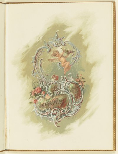 Ohjelma Marius Petipan ja Riccardo Drigon baletille La Perle, 1896. tekijältä Alexander von Hohen