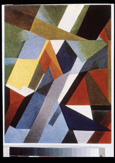 Värirytmi, 1921 tekijältä Alexandra Alexandrowna Exter