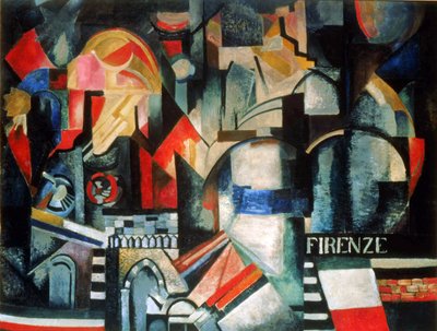 Firenze (öljy kankaalle) tekijältä Alexandra Alexandrowna Exter