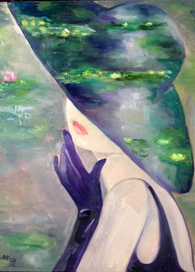 Elegantti liljan heijastus tekijältä Alexandra Higgins