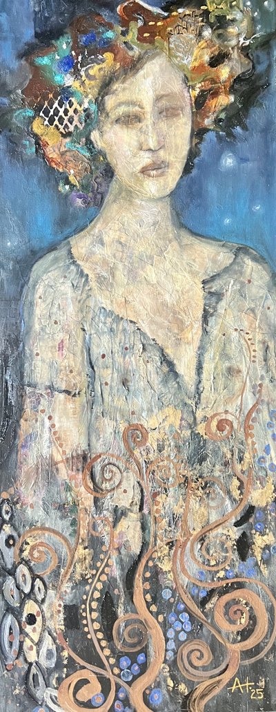 Kultaisen mystikon muotokuva tekijältä Alexandra Higgins