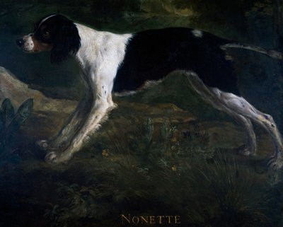 Alexandre-Francois Desportes (1661-1743), Ranska, maalasi Nonette Marlyn linnan kuninkaallisen eteisen oven päälle. tekijältä Alexandre Francois Desportes