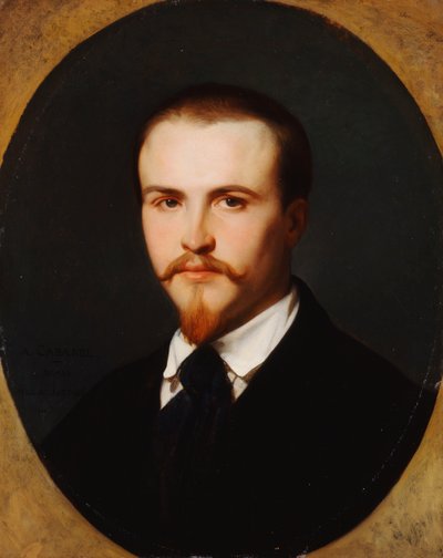Omakuva, rintakuva, 1847 tekijältä Alexandre Cabanel