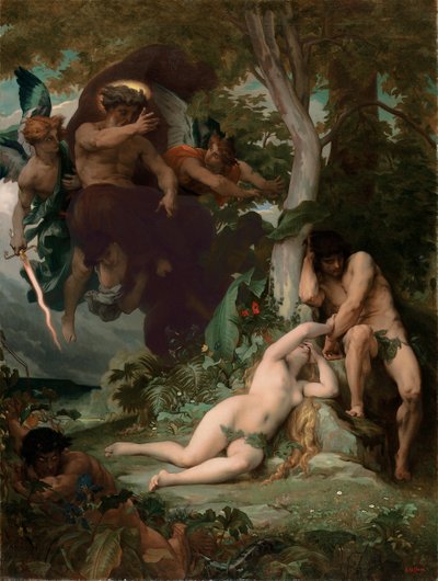 Kadonnut paratiisi, 1867 tekijältä Alexandre Cabanel
