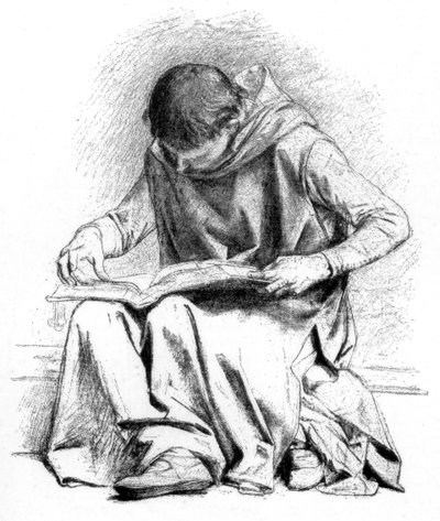 Tutkimus St Louis Pantheonin koulutusta varten, 1880-1882. tekijältä Alexandre Cabanel