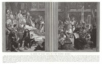Saint Louisin valtakunta tai hänen suuret työnsä tekijältä Alexandre Cabanel