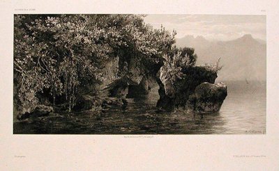 Genevenjärven rannalla tekijältä Alexandre Calame