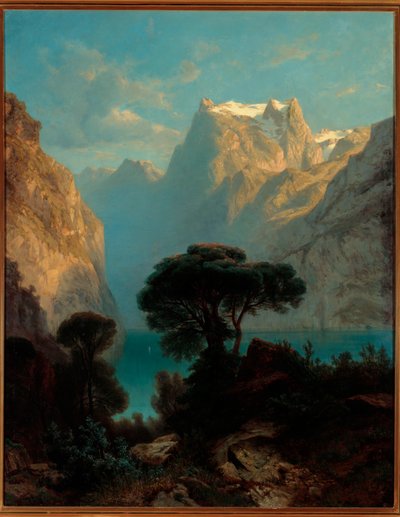 Neljän kantonin järvi tekijältä Alexandre Calame
