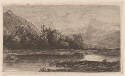 Vuoristojärvi tekijältä Alexandre Calame