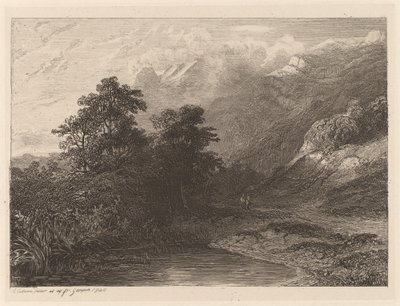 Mountain Lakeside tekijältä Alexandre Calame