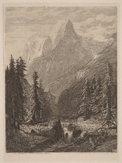 Vuoristoniitty tekijältä Alexandre Calame