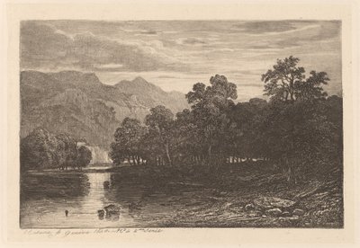 Mountain River tekijältä Alexandre Calame