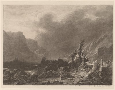 Vuoristomyrsky tekijältä Alexandre Calame
