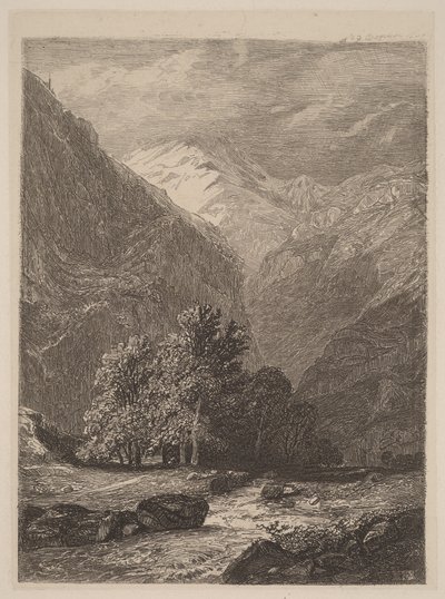 Vuoristopuro tekijältä Alexandre Calame