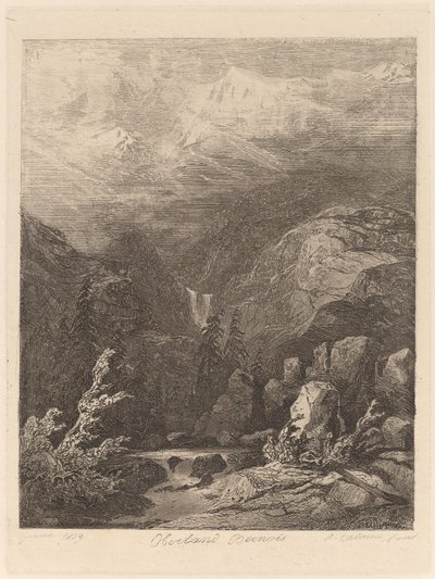 Bernin Oberland tekijältä Alexandre Calame