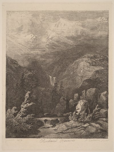 Bernin Oberland tekijältä Alexandre Calame