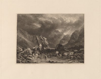 Myrsky vuorilla tekijältä Alexandre Calame