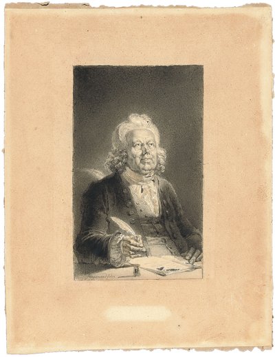 Philippe Néricault Destouchesin muotokuva tekijältä Alexandre Evariste Fragonard