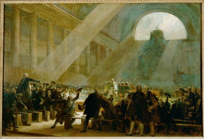 Jeu de Paumen vala ... tekijältä Alexandre Evariste Fragonard