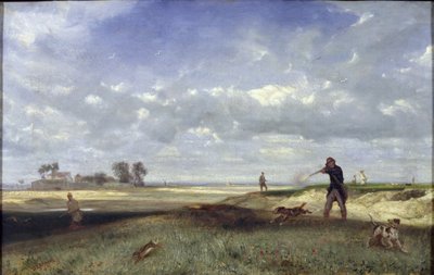Metsästys, 1847 tekijältä Alexandre Gabriel Decamps