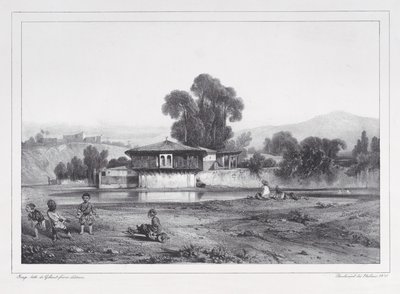 Turkin kasarmi, 1823-60. tekijältä Alexandre Gabriel Decamps