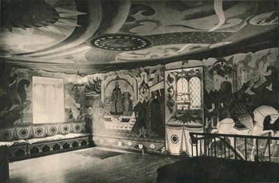 Koristeet salissa, n. 1927 tekijältä Alexandre Jacovleff