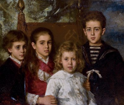 San Donaton 2. prinssin 1839-1885, Avrora, A, Paul Pavlovich Demidoffin lasten muotokuva tekijältä Alexei Alexeyevich Harlamov