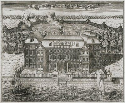 Prinssi Alexander Menshikovin kartano Aleksandr Danilovich Menshikov, 1717. tekijältä Alexei Ivanovich Rostovtsev
