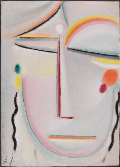 Abstract Head: Enlightenment II, 1919. tekijältä Alexei Javlensky von