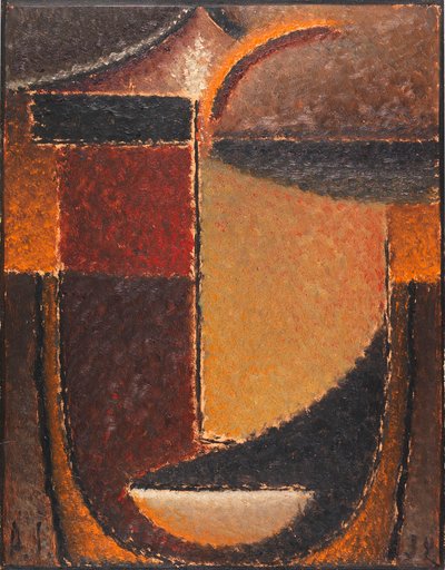 Abstrakti pää: Orient, 1932. tekijältä Alexei Javlensky von