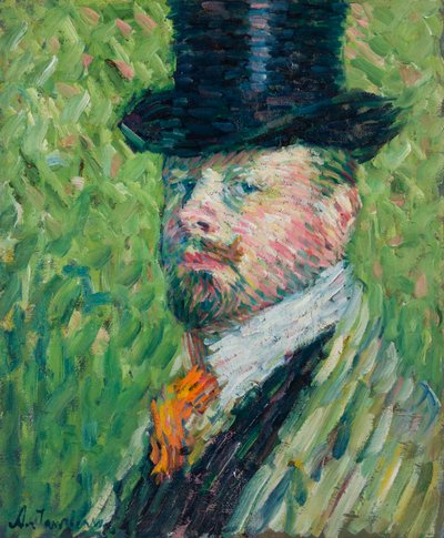 Omakuva silinterihatulla, 1904. tekijältä Alexei Javlensky von