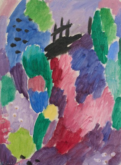 Red Path, St. Prex, 1915. tekijältä Alexej von Jawlensky