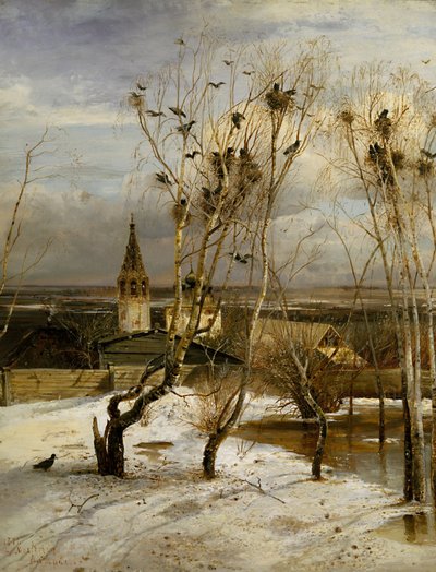 Rookit ovat palanneet tekijältä Alexei Kondratievich Savrasov