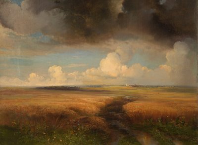Ruispelto, 1881. tekijältä Alexei Kondratyevich Savrasov