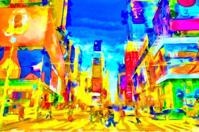 Nestemäiset värit, 2020 (sekatekniikka) tekijältä Alexei Makhov