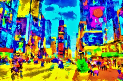 Taivaan varjot, 2020 (sekatekniikka) tekijältä Alexei Makhov