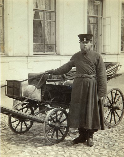Valmentaja. Albumin Kuva: Aleksei Sergeevich Mazurin (1846-1914 jälkeen) tekijältä Alexei Sergeevich Mazurin