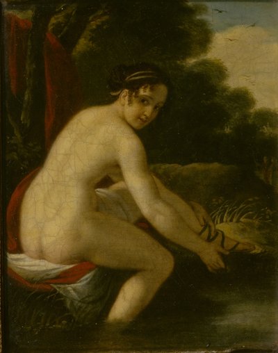 Susanna kylpylässään, 1813 tekijältä Alexei Yegorovich Yegorov