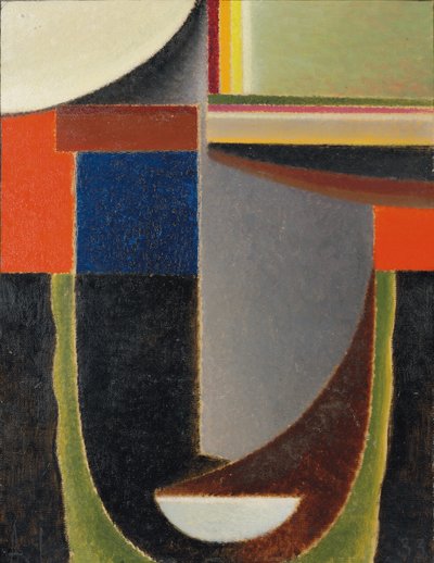 Abstrakti pää: Andante; Abstrakti pää: Andante, 1933 tekijältä Alexej von Jawlensky