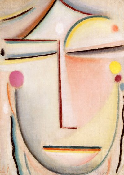 Pään tiivistelmä: Aamuvalo, n. 1920 tekijältä Alexej von Jawlensky